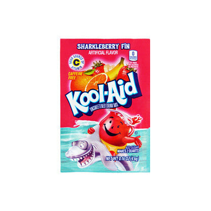 Kool-Aid Drink Mix Sharkleberry Fin (Box of 48)