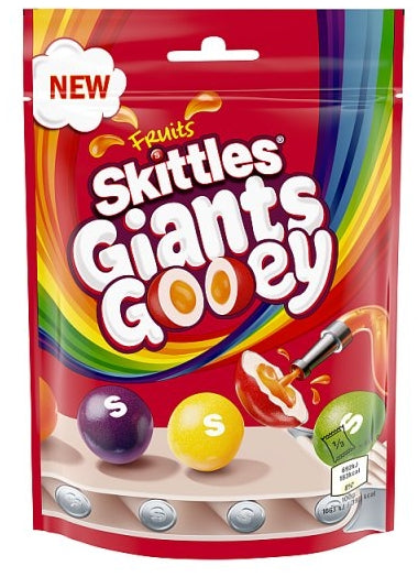 Skittles Giants Gooey Fruits