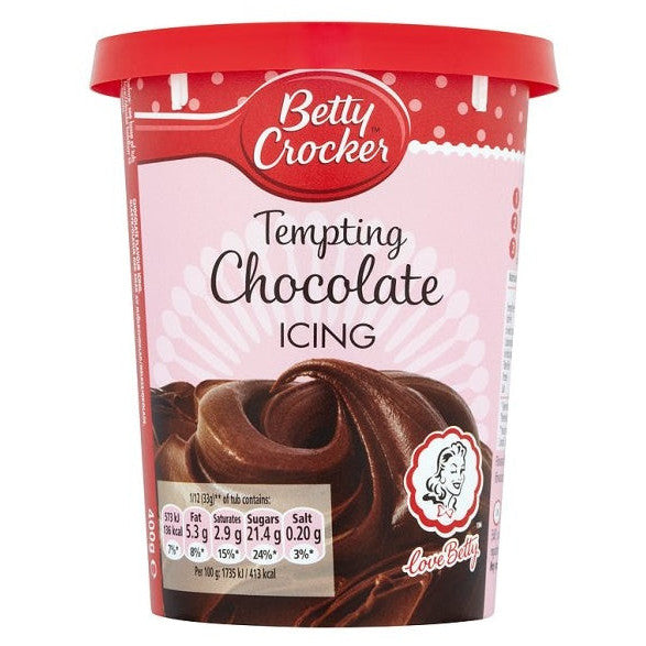 Betty Crocker Glasur verführerische Schokolade (6 x 400 g)