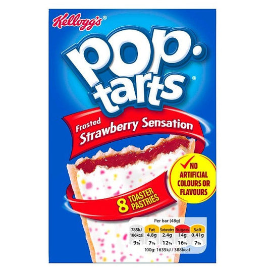 Pop-Tarts Frosted Strawberry Sensation (12 x 384g)