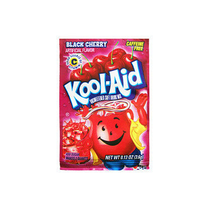 Kool-Aid Drink Mix Black Cherry (Box of 48)