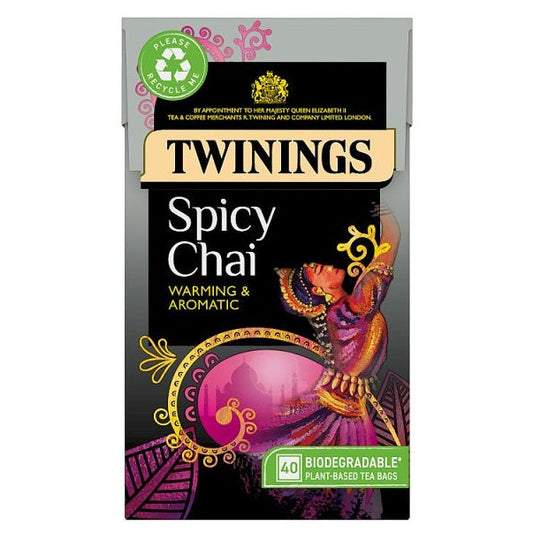 Twinings Spicy Chai 40 Pack