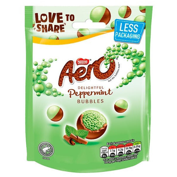 Aero Bubbles Pfefferminze (8 x 92g)