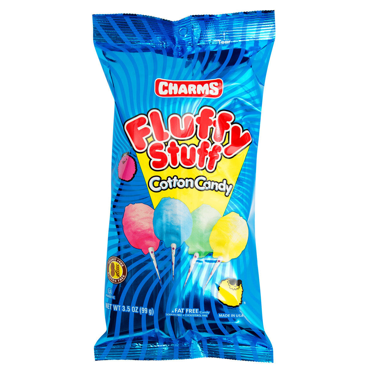 Charms Fluffy Stuff Zuckerwatte (24 x 99g)