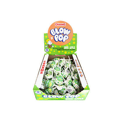 Blow Pops Saurer Apfel (48 x 18g)