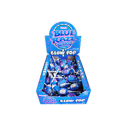 Blow Pops Blue Razz Berry (48 x 18g)