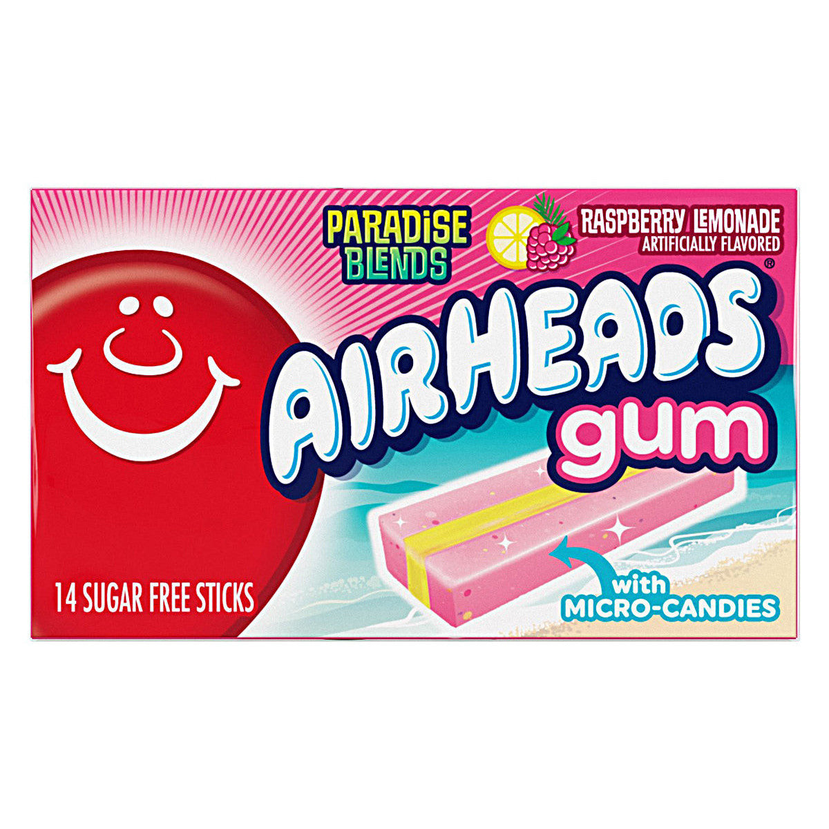 Airheads Gum Himbeerlimonade (12 x 34g)