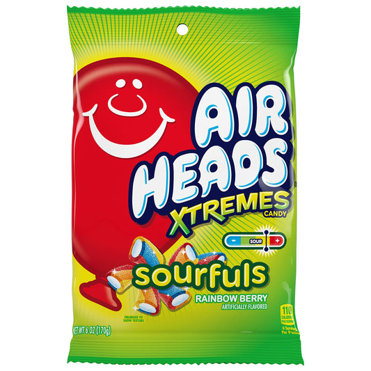 Airheads Xtremes Sourfuls Regenbogenbeere (12 x 170g)