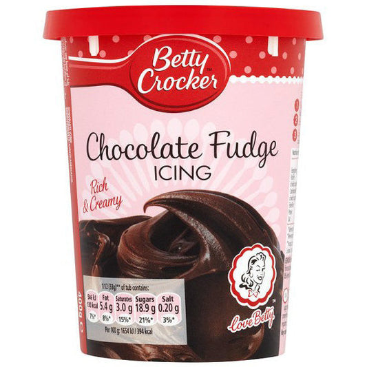 Betty Crocker Zuckerguss-Schokoladenfondant (6 x 400 g)