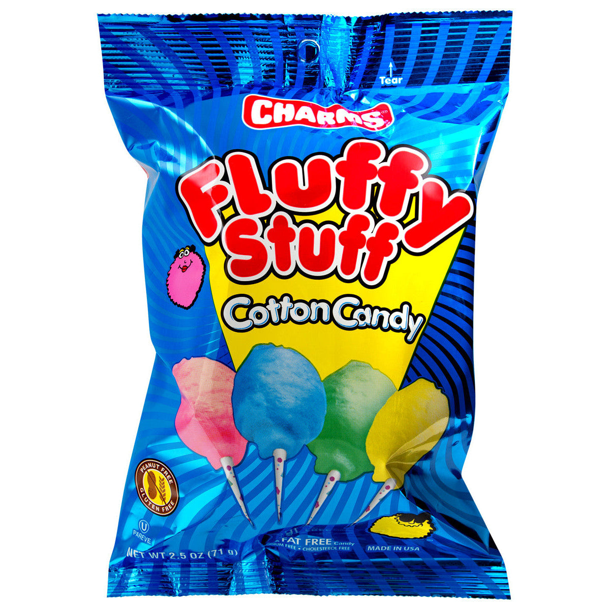 Charms Fluffy Stuff Zuckerwatte (24 x 71g)