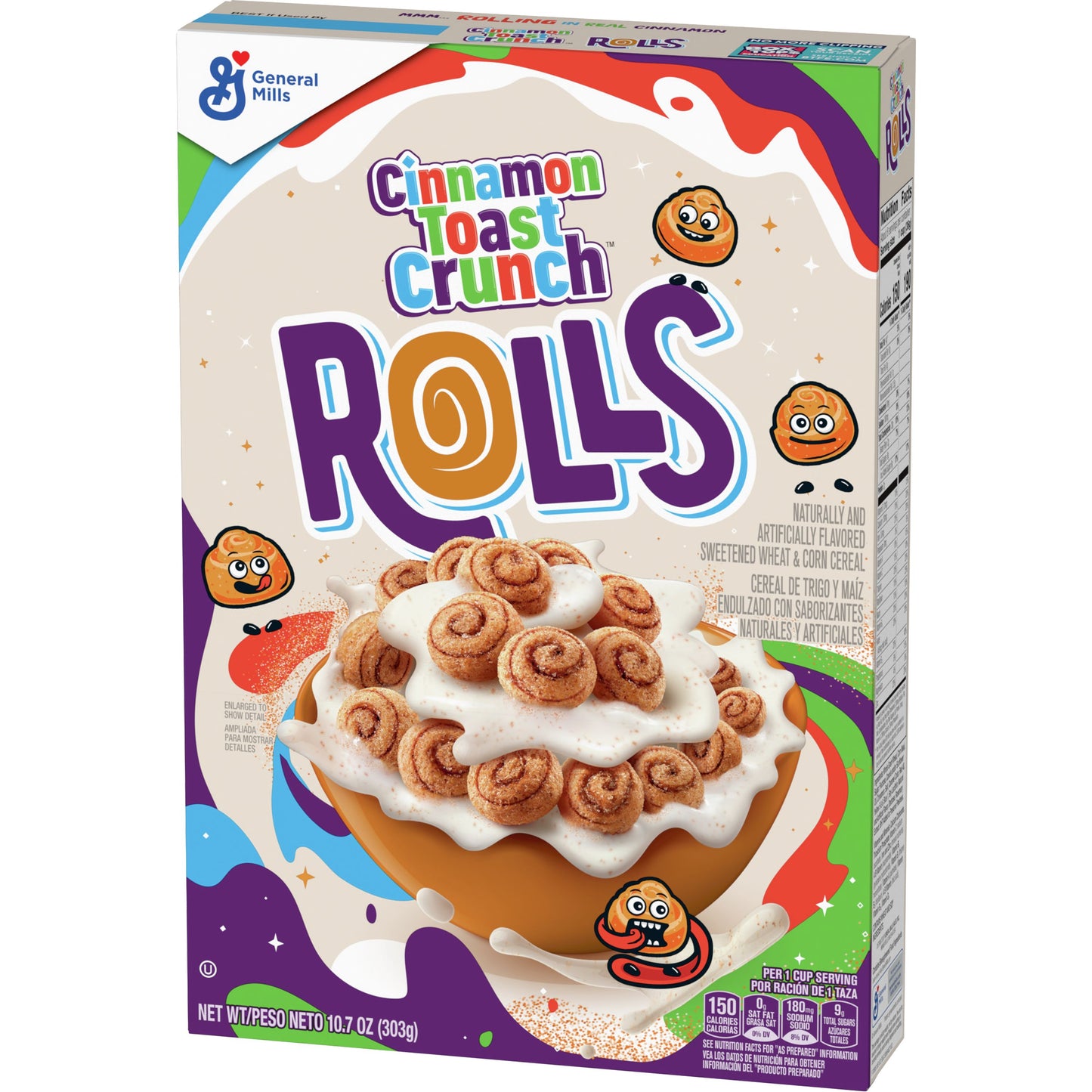 Zimt-Toast-Crunch-Rollen (12 x 303 g)