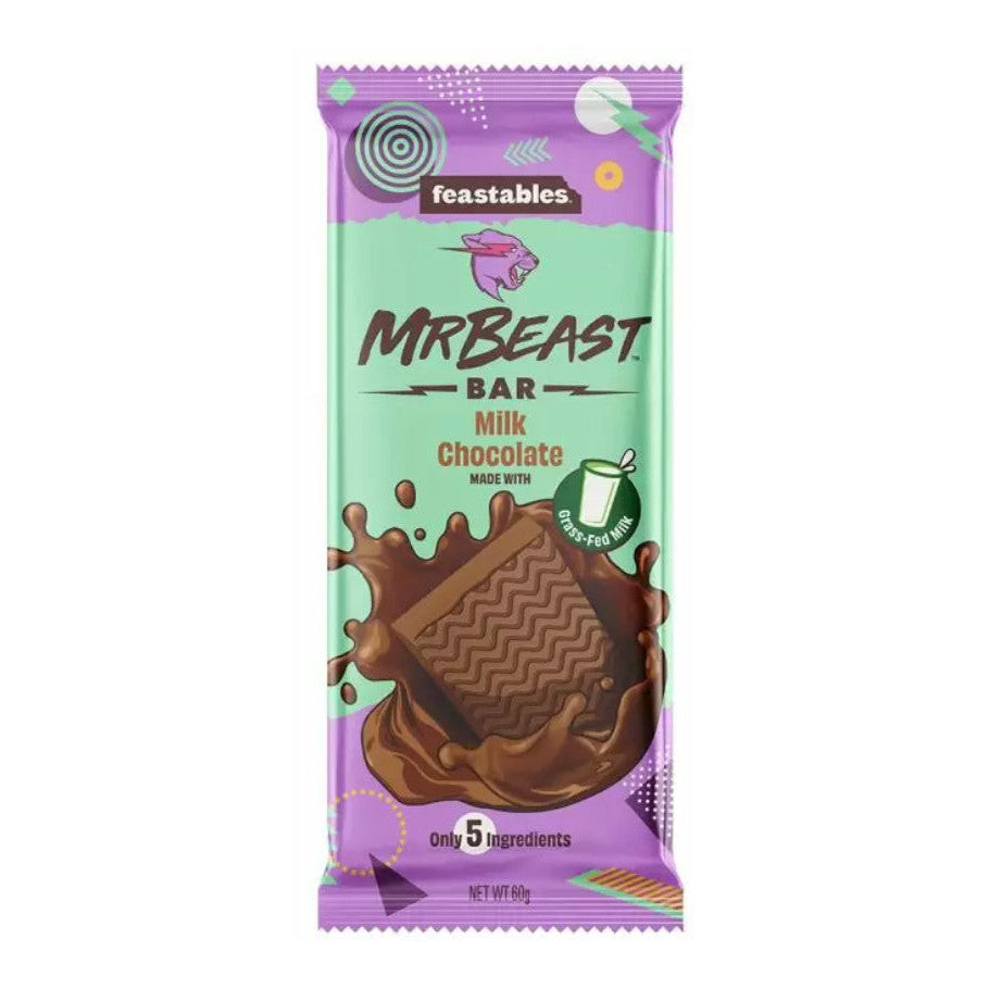 Feastables MrBeast Milchschokoladenriegel (10 x 60 g)