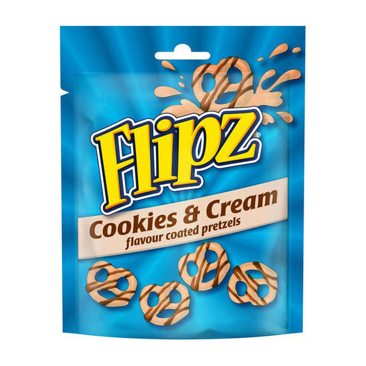 Flipz Pretzels Cookies &amp; Cream (6 x 90g)