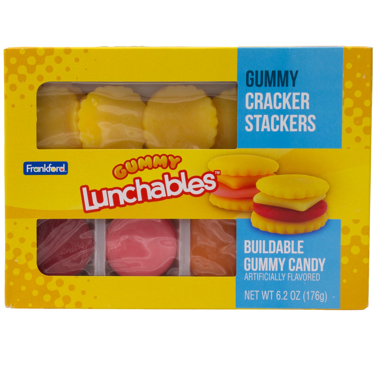 Frankford Gummy Lunchables Cracker Stacker (10 x 176 g)