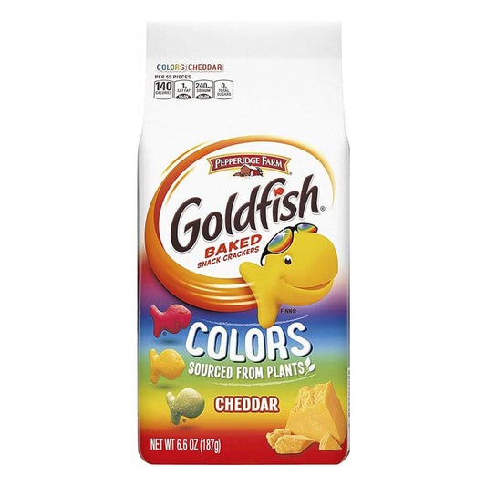 Goldfish Crackers Colors Cheddar (24 x 187g)