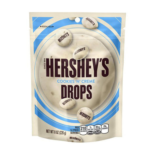 Hershey's Drops Cookie 'N' Creme (8 x 215 g)