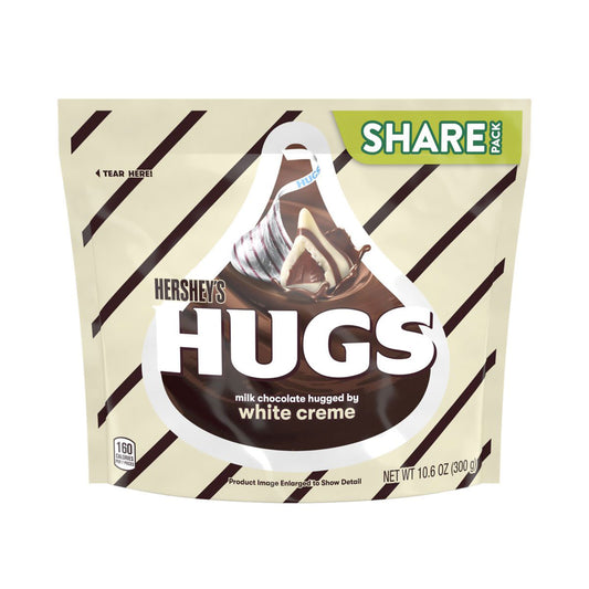 Hershey's Hugs White Creme Share Pack (8 x 301 g)