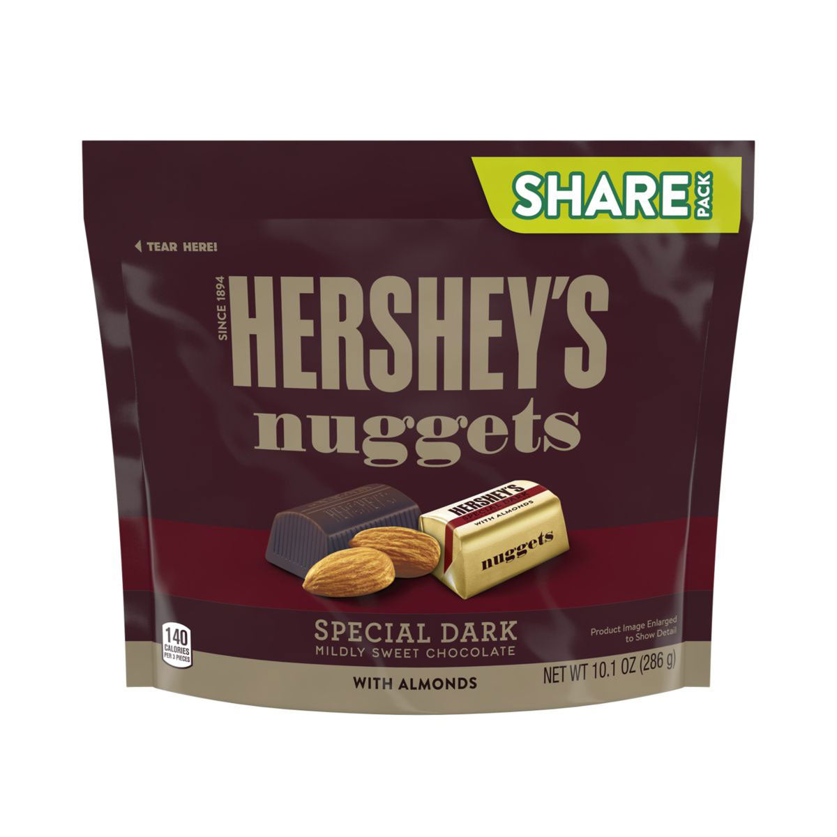 Hershey's Nuggets Special Dark mit Mandeln Share Pack (8 x 286g)