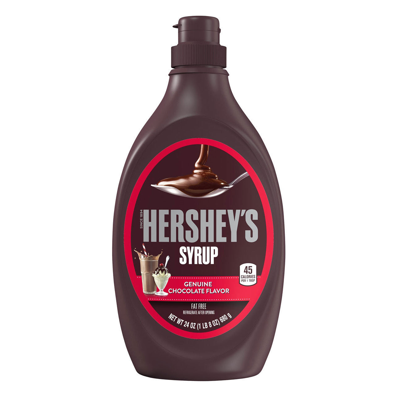 Hershey's Sirup Echte Schokolade (12 x 680g)