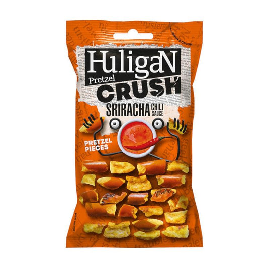 HuligaN Pretzel Crush Sriracha-Chilisauce (18 x 65 g)