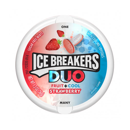 Ice Breakers Mints Duo Erdbeere (8 x 36g)