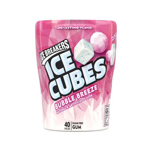 Ice Breakers Gum Eiswürfel Bubble Breeze (4 x 92g)