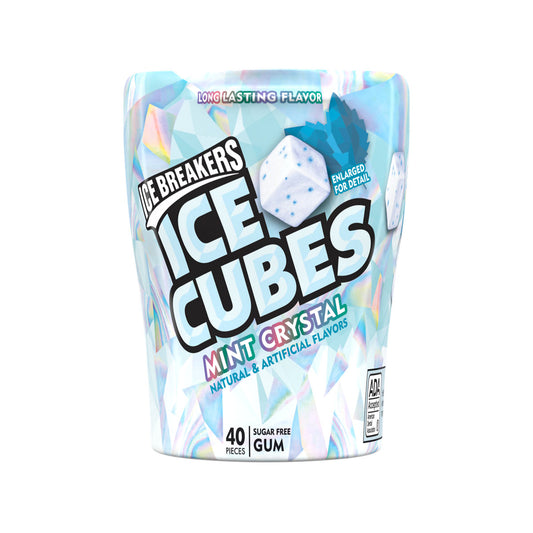 Ice Breakers Gum Eiswürfel Mint Crystal (4 x 92g)