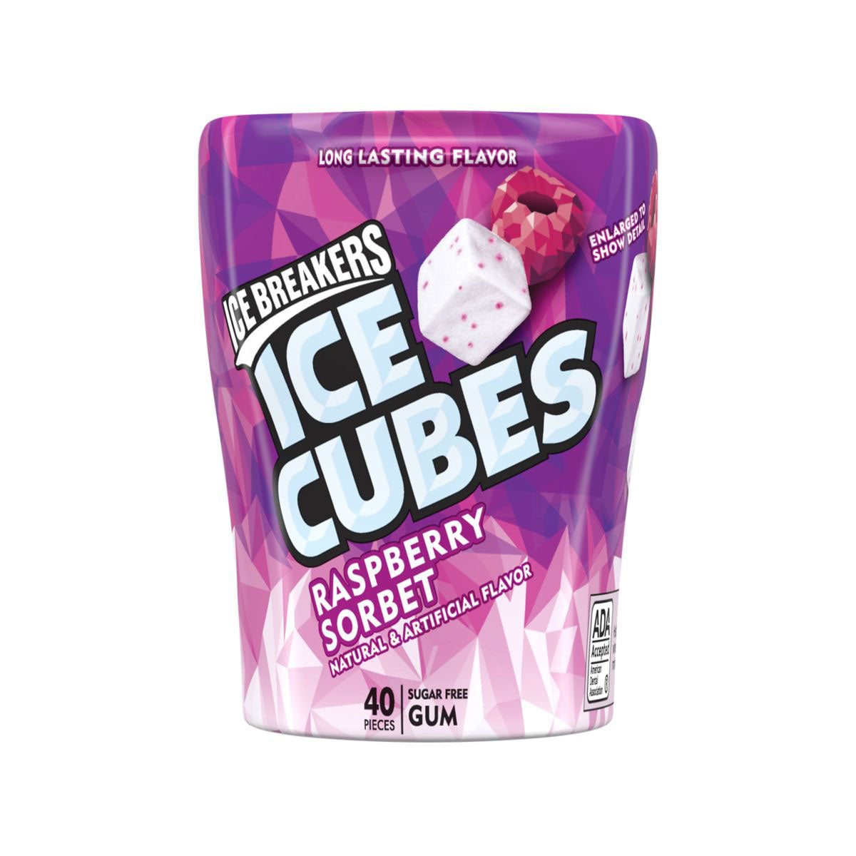 Ice Breakers Kaugummi-Eiswürfel Himbeersorbet (6 x 92 g)