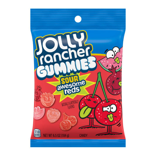 Jolly Rancher Gummies Sour Awesome Reds (12 x 184 g)