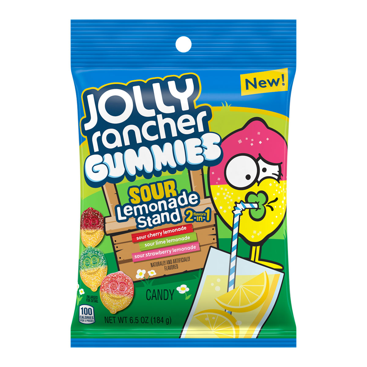 Jolly Rancher Gummies Saure Limonade (12 x 184 g)