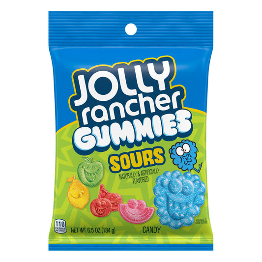 Jolly Rancher Gummies Sours (12 x 184g)