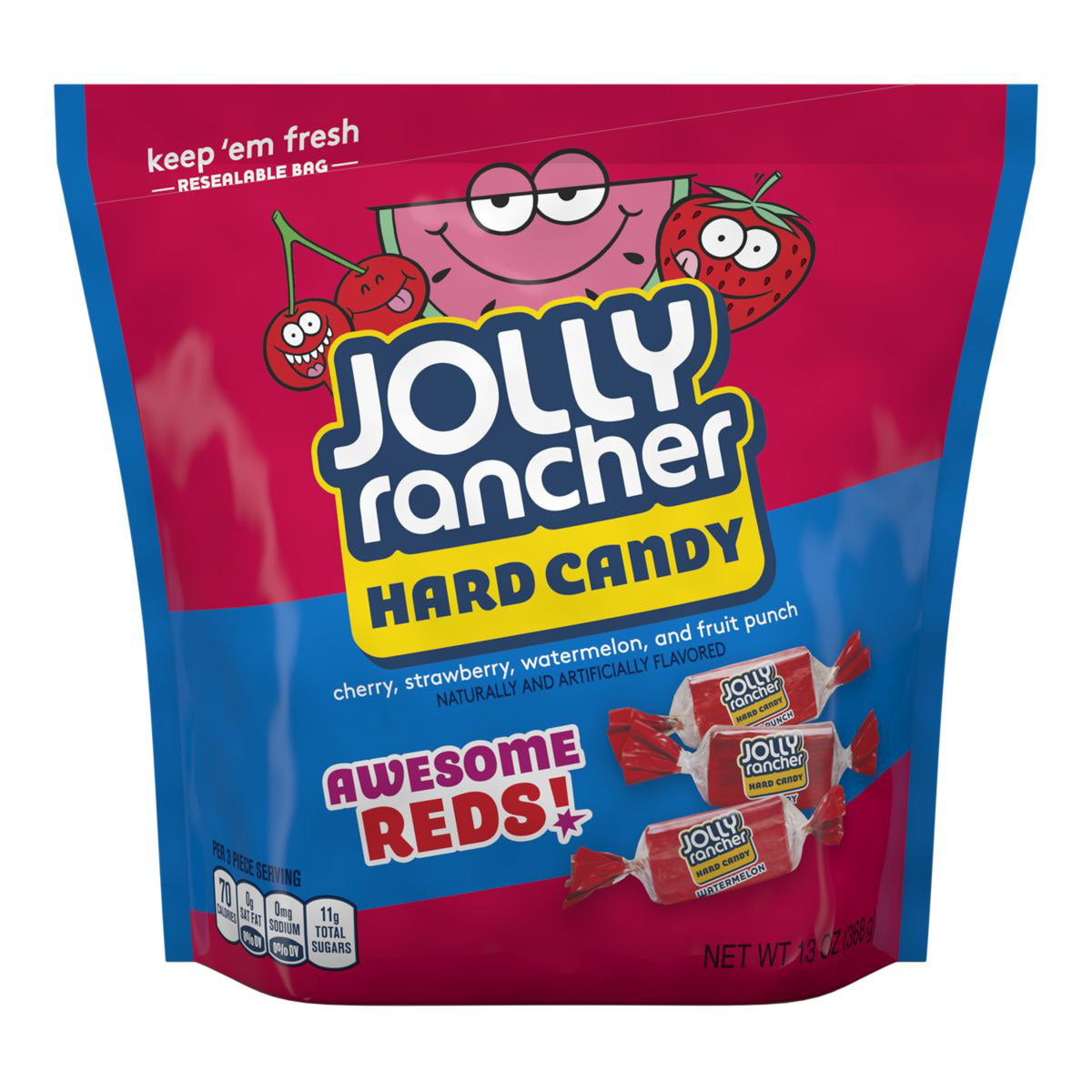 Jolly Rancher Hard Candy Awesome Reds (8 x 369 g)