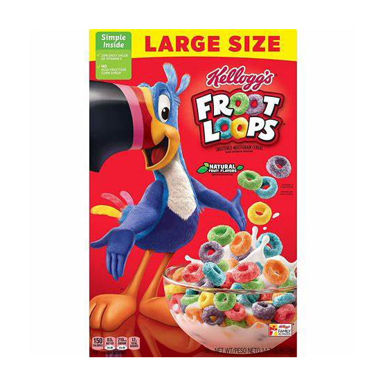 Kellogg's Froot Loops Large Size