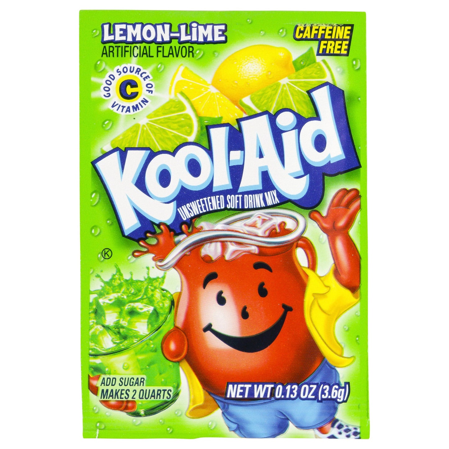 Kool-Aid Drink Mix Lemon-Lime (Box of 48)