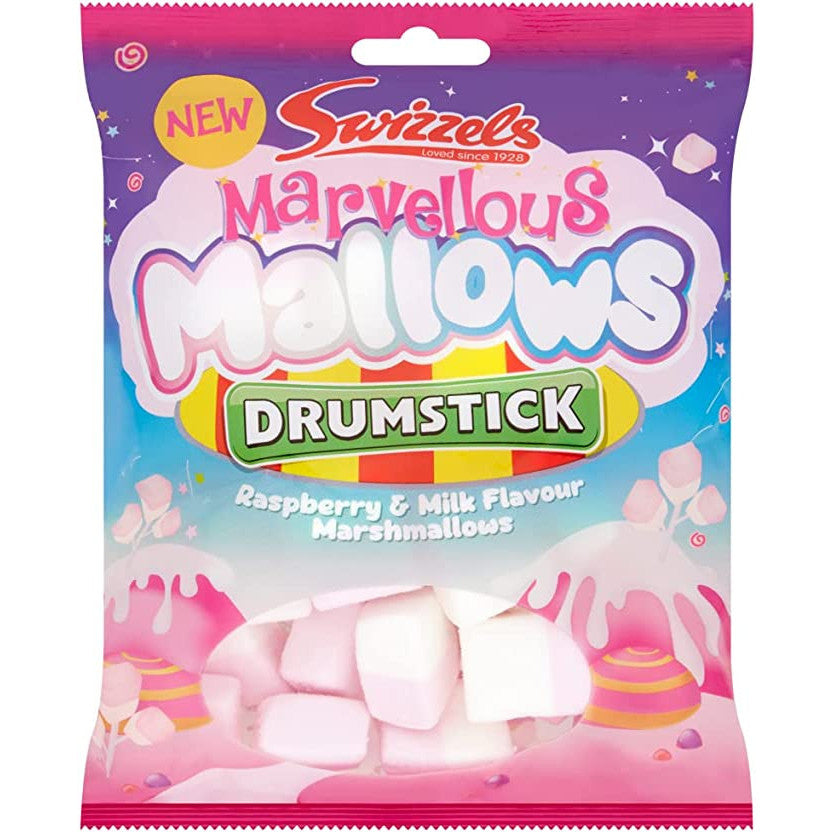 Swizzels Drumstick Marvelous Mallows (8 x 125g)