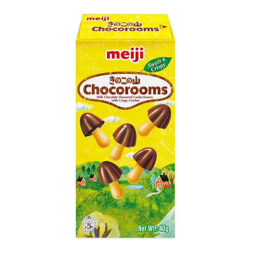 Meiji Chocorooms Schokolade (10 x 40g)