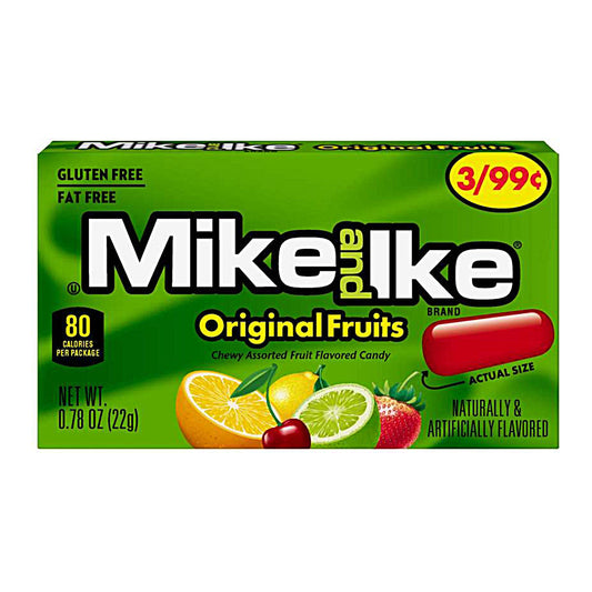 Mike und Ike Originalfrüchte (24 x 22 g)