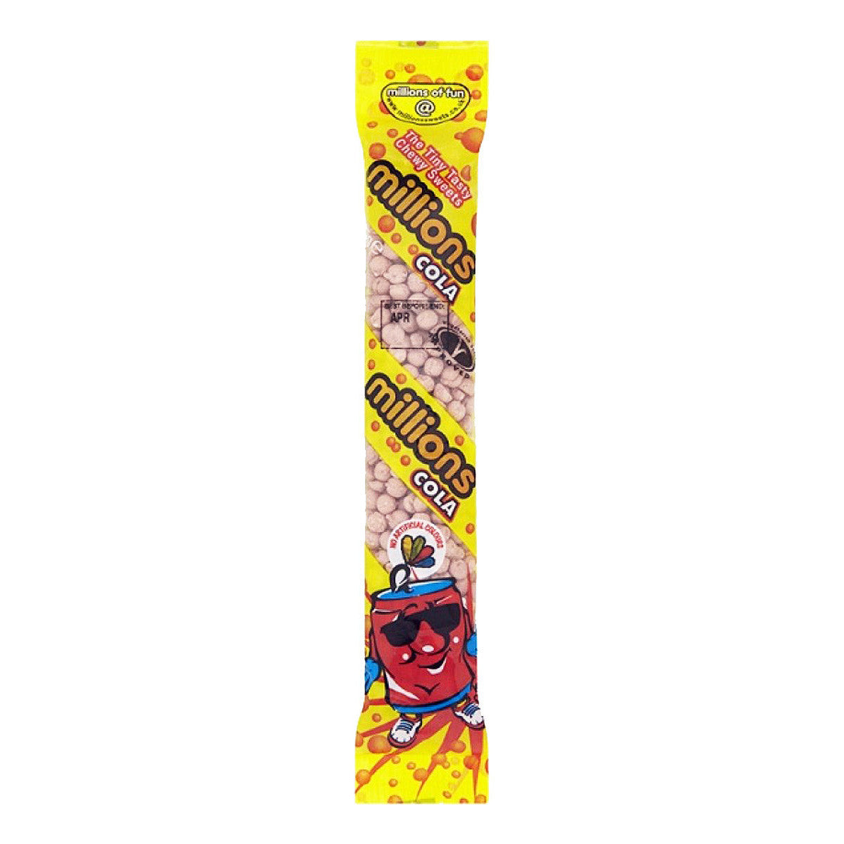 Millions Cola Tube (12 x 55g)