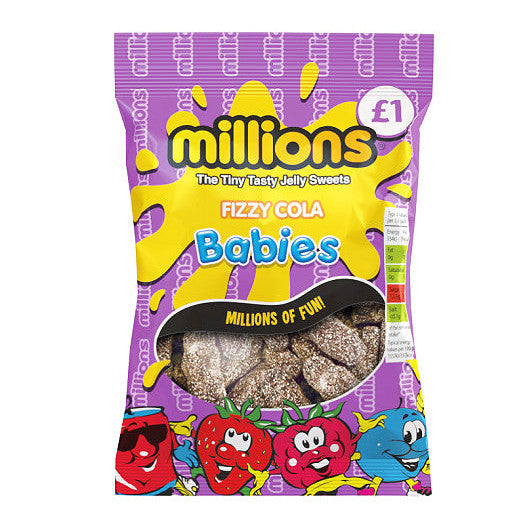 Millions Babies Fizzy Cola (12 x 120 g)