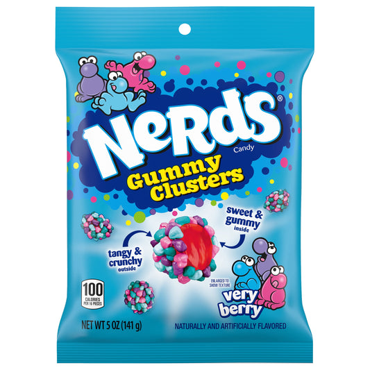 Nerds Gummy Clusters Very Berry (12 x 142 g)