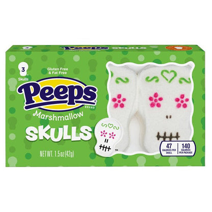 Peeps Marshmallow Skulls