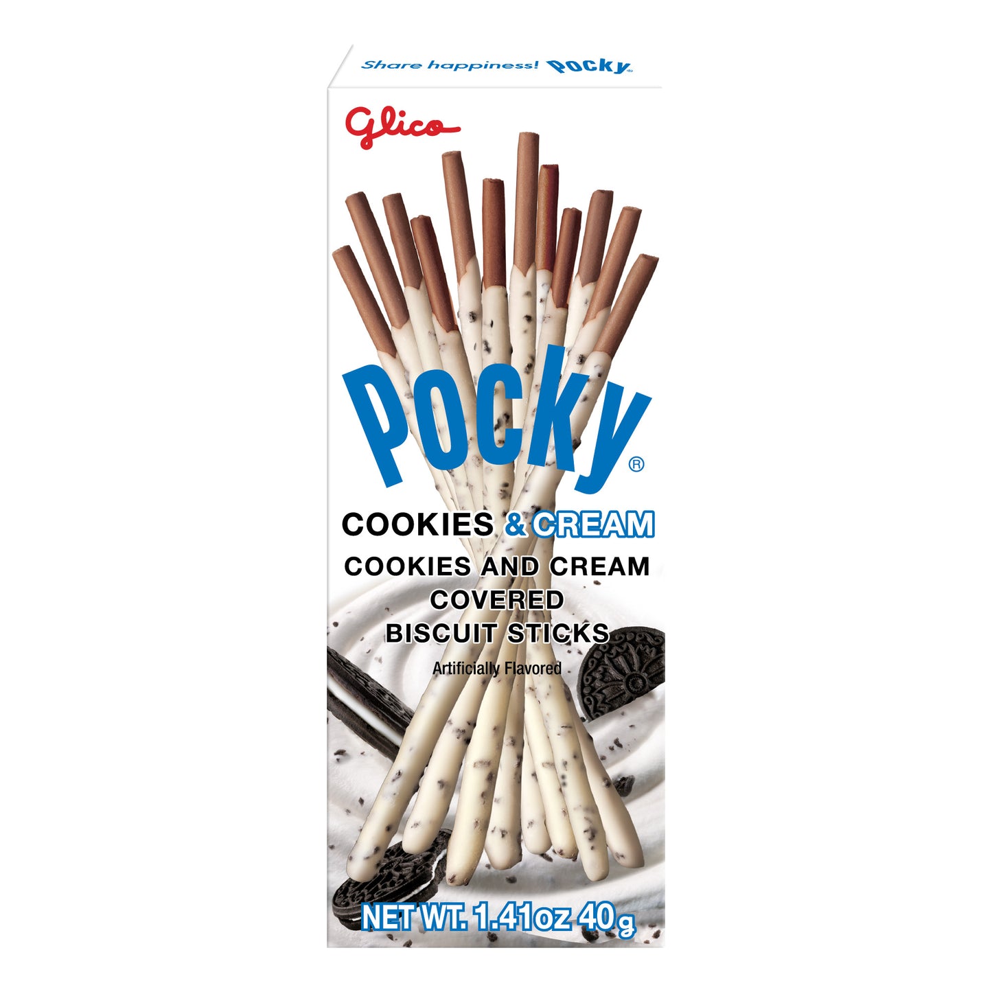 Pocky Cookies &amp; Cream (10 x 41g)