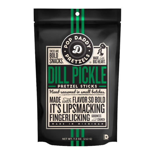 Pop Daddy Pretzels Dill Pickle