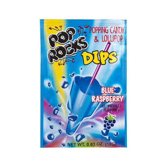 Pop Rocks Dips Blaue Himbeere (18 x 18g)