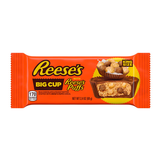 Reese's Peanut Butter Big Cup mit Reese's Puffs King Size (16 x 68g)