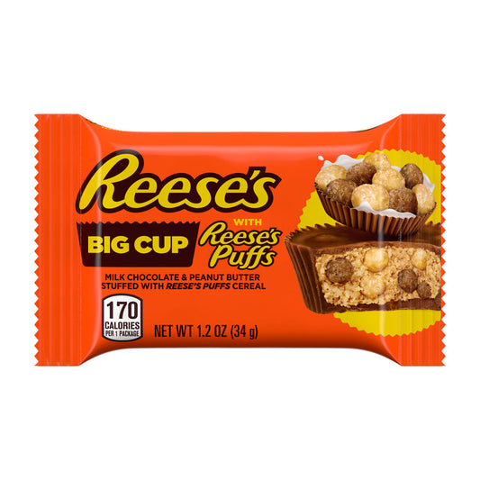 Reese's Peanut Butter Big Cup mit Reese's Puffs (16 x 34g)