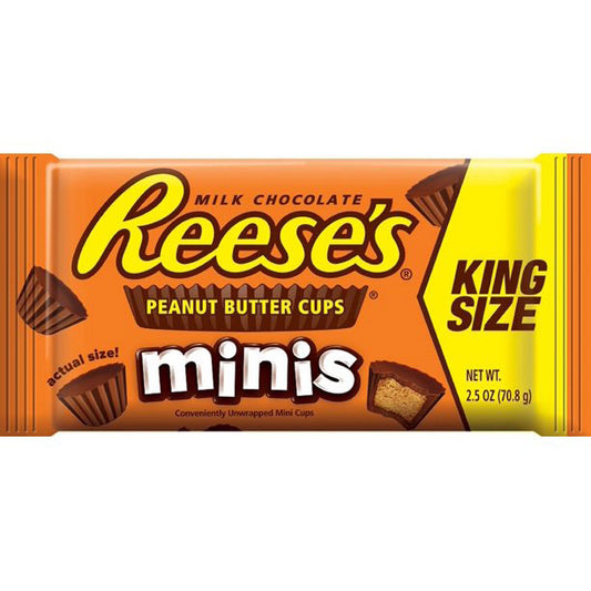 Reese's Minis Erdnussbutterbecher King Size (16 x 70 g)