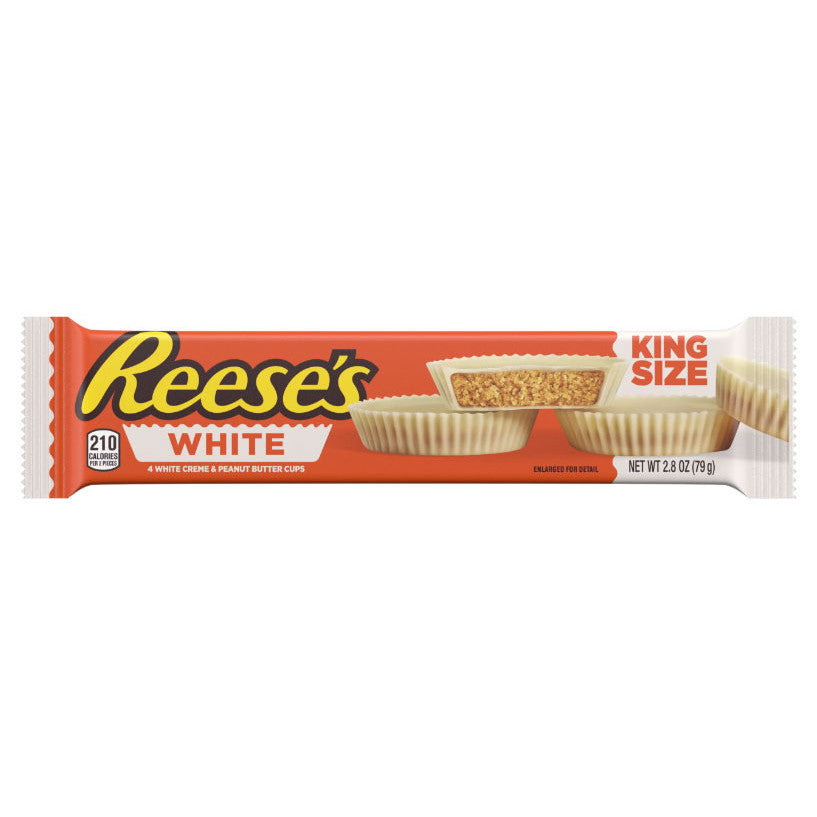 Reese's Erdnussbutterbecher, weiß, King Size (18 x 79 g)