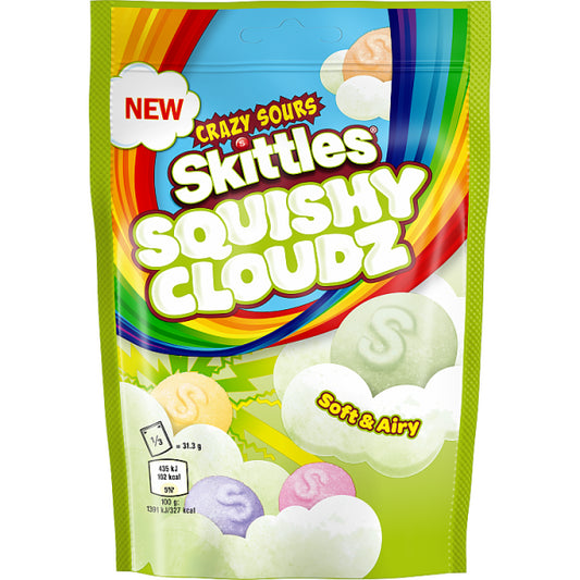 Skittles Squishy Cloudz Crazy Sours (18 x 94g)