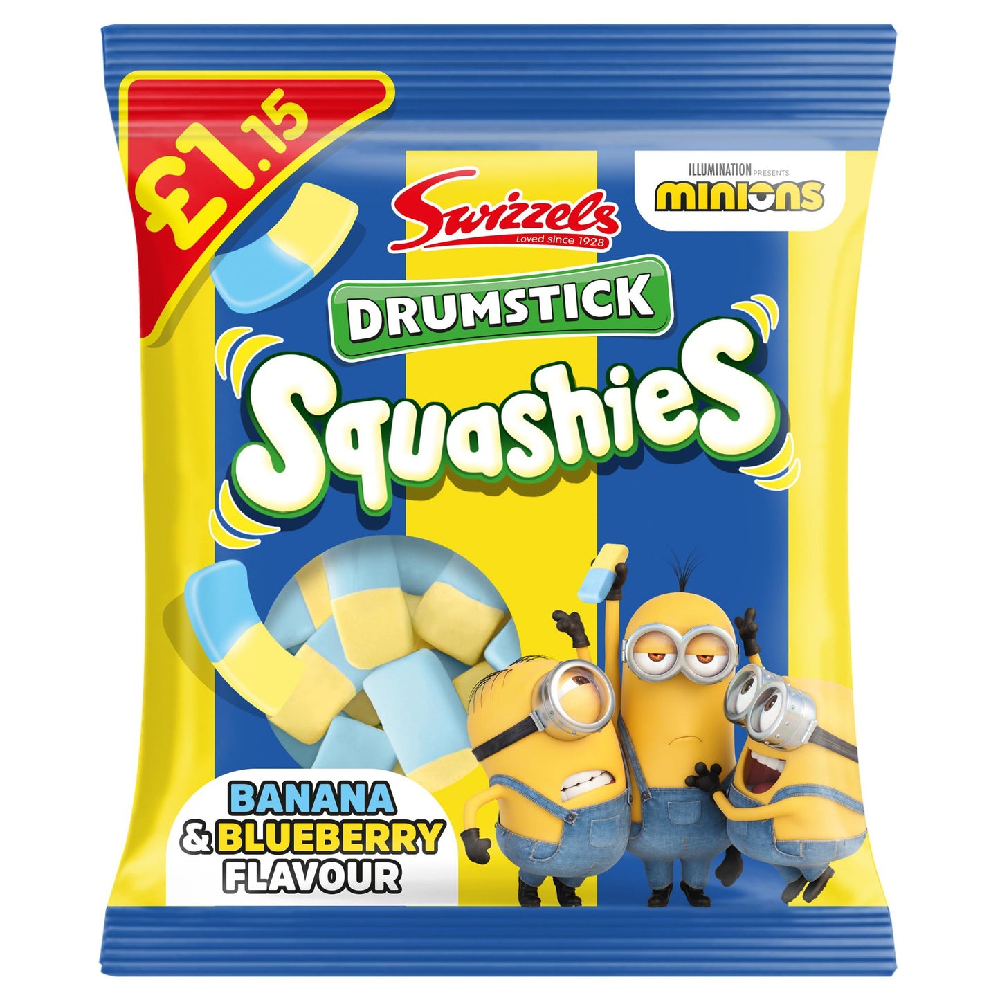 Squashies Minions PMP 1,15 £ (12 x 110 g)